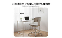 Space Saving Ergonomic Saddle Chair With spine spinerest Adjustable Saddle Stool 360-Degree pivot Desk Seat effortless Rolling Casters for Makeup lovers, cosmetic Professionals, Small Apartments, Study Room, Bedroom, Salon