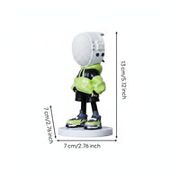 Swordsman Figurine Desktop Decoration Fencing Doll Collectible Style Home Decor for Shelf