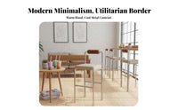 Customizable Combination Urban design Bar Set long-lasting Construction Commercial Furniture adaptable Restaurant Seating Easy to Assemble for Cafe Owners, Interior Designers, Apartment Dwellers, Bistro, Small Spaces, Dining Room, Kitchen