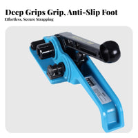 Silent Operation Manual Strapping Tensioner Labor-Saving Hand Strapping Tightener Long-Lasting for Packers, Logistics Personnel, Moving