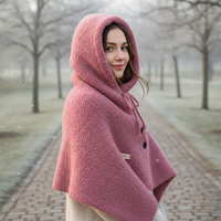 Women's Winter Knitted Hat Scarf Set with Ear Protection