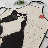 Printed Kitchen Apron Digital Print Waterproof Apron Polyester Covering Wear