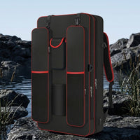 Fishing Bag with Compartment, Fishing Rod Case, Portable Large Capacity Backpack, 70cm Oxford Fabric