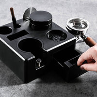 Espresso Accessory Base Countertop Espresso Workstation with Drawer Stable