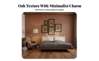 Solid Wood Levitating Bed Space-Saving Levitating Bed Frame Sturdy Construction Mattress Support for Simplicity Lovers, Couples, Guesthouse