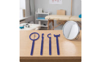 4 Pieces Oral Exercise Tool Safe Oral Muscle Exercise Tool Oral Exercise Tool Long-Lasting Oral Muscle Exerciser Blue