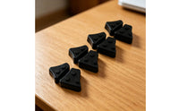 4 Pieces Vibration Damping Rear Wheel Damper Block Shock Absorbing Cush Drive Rubber Blocks