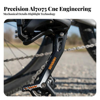 6 Pieces 11 Speed Mountain Bike Groupset CNC Machined Mountain Bike Derailleur Gear Selector Groupset 11 Speed Bike Drivetrain