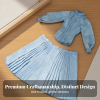 1/6 Scale Female Figure Clothes Non-Staining Material Republican Period Doll Outfit Traditional Chinese Doll Dress