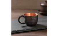 Vintage Tea Cup with Handle Heavy Gauge Iced Tea Mug Long-Lasting Drinkware Comfortable for Home
