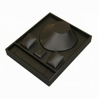 Layered Jewelry Display Flat Base Jewelry Display Stand Necklace Tray Square Shape