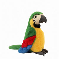 Birthday Gift Parrot Stuffed Toy Soft and Cute Stuffed Parrot Doll PP Cotton Filled for Playroom