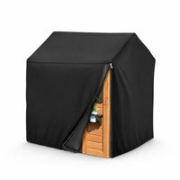 Waterproof Playhouse Cover Weatherproof Playhouse Cover with Zipper Weather-Resistant Windproof for Children, Backyard, Garden