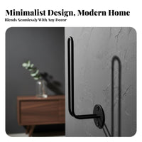 Baseball Cap Display Rack Space Saving Wall Mounted Hat Rack Minimalist Wall-Mounted Mounted Hat Hanger for Entryway, Closet