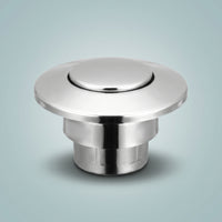 Small Air Switch Button Countertop Garbage Disposer Button Compatible Sink Power Switch Sturdy for Kitchen