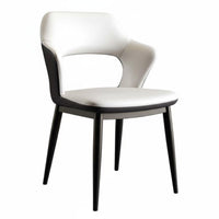 Light Luxury Design Metal Leg Dining Chair Sturdy Carbon Steel Frame Upholstered Dining Chair Ergonomic Design Home Furniture High-Density Foam Cushion for Restaurant Owners, Homeowners, Office Managers, Hotel, Bedroom, Living Room