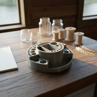 Fly Tying Tool Holder Easy to Organize Fly Tying Organizer Modular Slots Craft Storage for Workbench