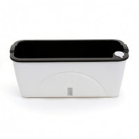 Rectangular Self-Watering Planter Plastic Self Watering Planter Long-Lasting Flower Box Sturdy for Windowsill