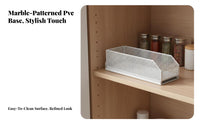 Kitchen Cabinet Pull-out Organizer Space Saving Pull-out Cabinet Basket Large Capacity Sliding Drawer Storage Rack for Pantry, Washroom, Office