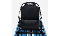 Metal Frame Kayak Seat with Storage Bag Foldable Kayak Seat Portable Water Sports Gear Ergonomic Design for Anglers, Fishing, Kayaking