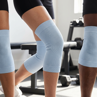 Silk Knee Brace for Joint Support - Thin, Breathable, Non-Slip for Men and Women