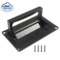 Foldable Hidden Handle for RV and Marine Deck Access