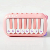 Toy Piano with Songbook Compact Kids Keyboard Piano Kids Keyboard Educational Instrument Portable for Toddlers, Home, Preschool