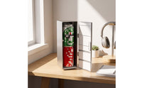 USB Refrigerator Energy Efficient Mini Fridge with Adjustable Temperature Beverage Chiller for Office Workers, Sports Participants, Desk