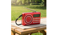 Portable Radio USB and SD Card Support Rechargeable Radio Built-in Speaker