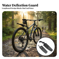 Retractable Mudguard Set Long-Lasting Telescopic Bike Mudguard Cycle Mudguard Set Lightweight Front and Rear Mud Flaps Quick