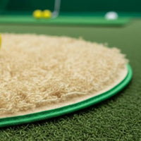 Reinforced TPR Bottom Golf Bunker Practice Mat for Golfers