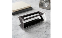Transparent Controller Control Holder Clear Controller Control Holder with Compartments Slanted Desktop Organizer Open-Top for Coffee Table, Office