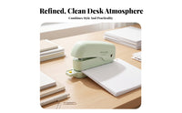 Single-Hand Notebook Page Punch Glossy Finish Binding Binder Punch Portable Paper Hole Puncher Long-Lasting