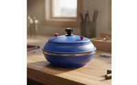 Vibrating Polisher Bowl Compact Vibratory Tumbler Electric Jewelry Polisher for Jewelers, Hobbyists, Workshop