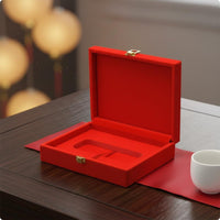 Matrimony Bar Presentation Box Bar Presentation Box Hinged Lid Gift Packaging Wear Resistant Display Case