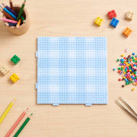 Fuse Bead Pegboard Clear Fuse Bead Board Pegboard with Pins Reusable Craft Tray DIY for Crafters, Classroom