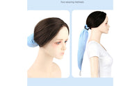 Hair Bonnet with Drawstring Adjustable Headwear Water-Resistant Waterproof for Shower, Facial Care