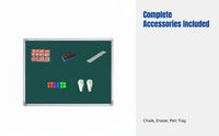 Blackboard & Whiteboard, Wall-Mounted, Double-Sided, Kids Drawing Board, Home Teaching, Quick Clean, Multiple Sizes