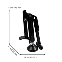 Single-Arm Motorcycle Stand Foldable Portable Wheel Stand Lift Jack Compact for Garage