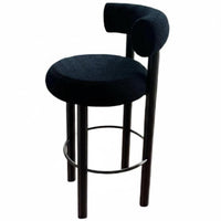 Luxury design Kitchen Island Stool Modern Design Pedestal High Stool with supportrest Sturdy and Stable Counter Chair Padded Seat for Homeowners, Bar Owners, Adults, Front Desk, Restaurant, Pub, Living Room