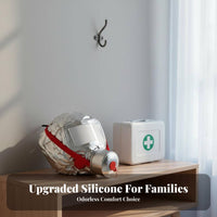 Fire Escape Hood Multi-Layer Filtration Fire Escape Mask Quick Donning for Home