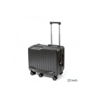 Sit-on Suitcase Hardshell Sit-on Luggage Suitcase with Wheels Hard-Shell Trolley Case 6-Wheel for Children, Travel, Airport