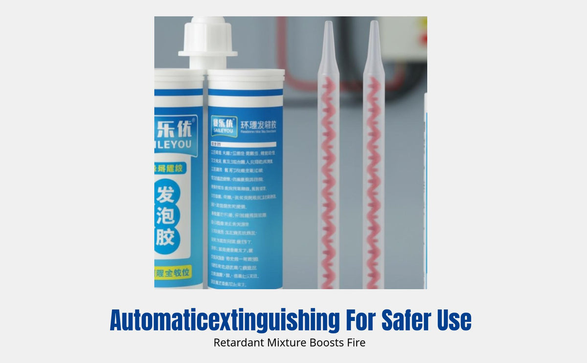 High Strength Waterproof Foam Sealant, Fire Resistant Gap Filler for Wire Ducts, Cabinets