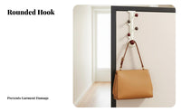 Over the Door Hook Rack Strong Load Bearing over the Door Coat Rack Heavy Duty