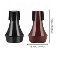 Trumpet Practice Mute Reduces Volume Trumpet Mute Material Musical Instrument Accessory for Students, Beginners, Apartments, Dorms