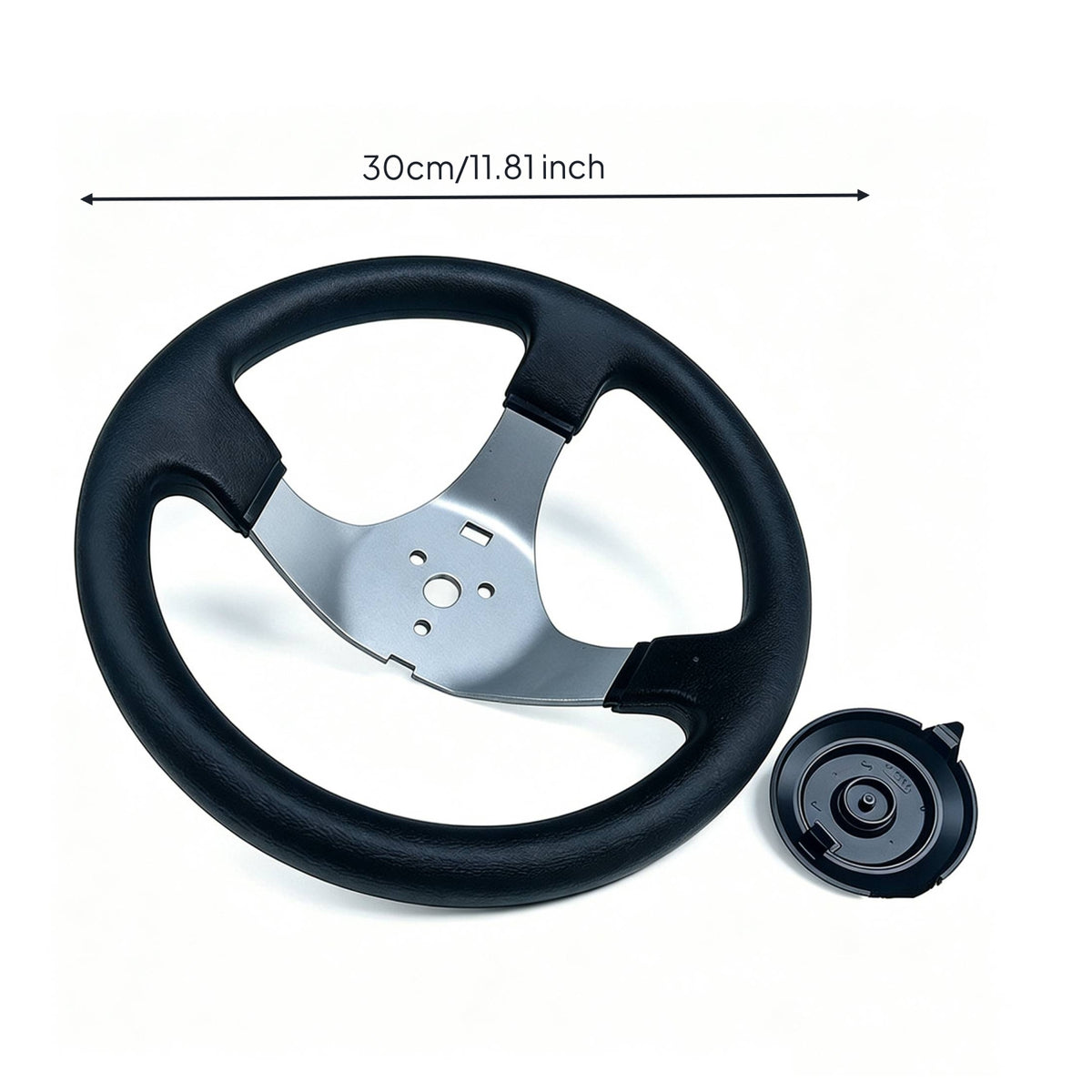 Slide cart Steering Wheel Alloy-cart Steering Wheel for DIY Builders