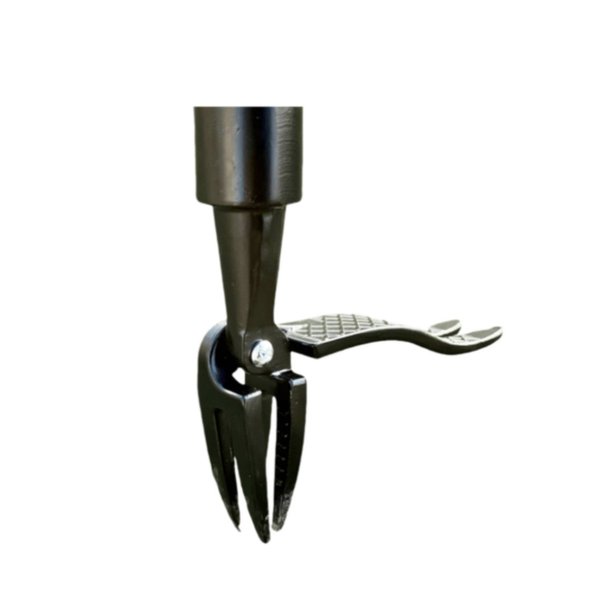 Unwanted Plant Puller Head Serrated Weeder with Prongs Manual for Lawn