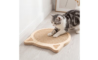 Wooden Cat Scratching Board Long-Lasting Cat Scratcher with Wood Frame
