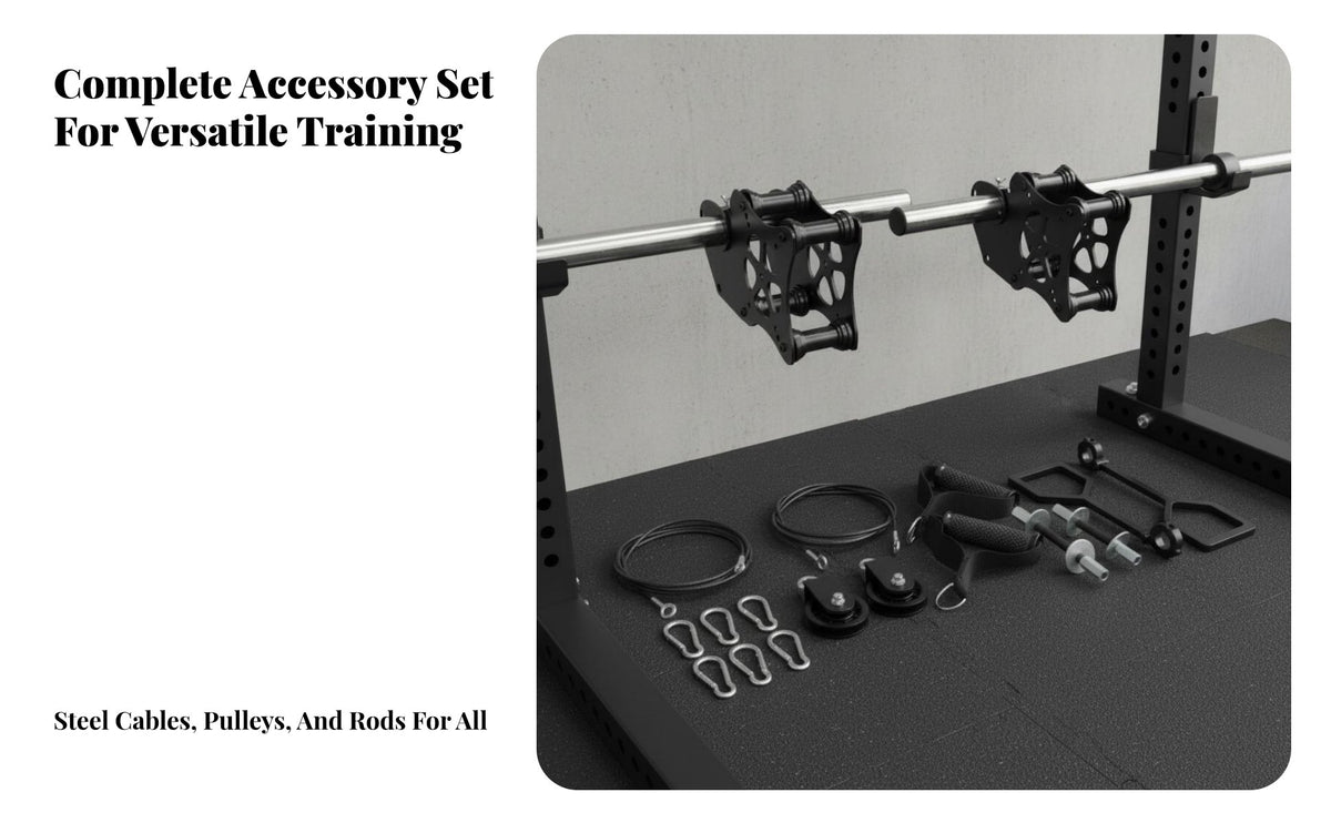 Squat Rack Linear Bearing Slider Multifunctional Weight Machine Slider Attachment Multi-Functional Strength Rack Glider Set for Home Gym Owners