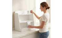 Desktop Mug Storage Rack Large Capacity Countertop Mug Holder Coffee Station Organizer Sturdy Construction for Office